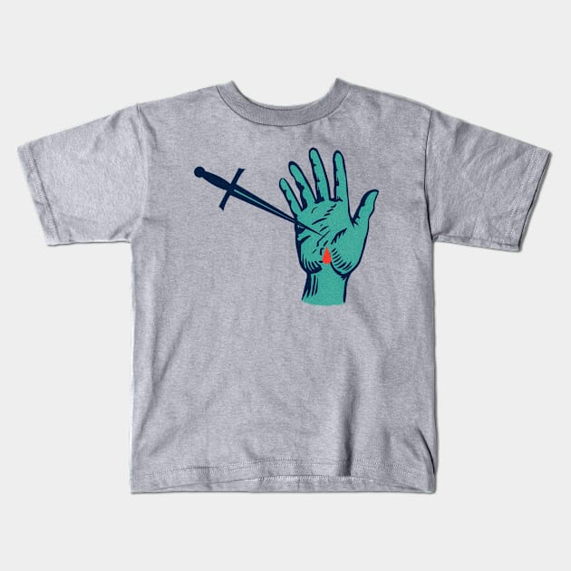 Don’t touch my shirt please Kids T-Shirt by Hudson|Farley 